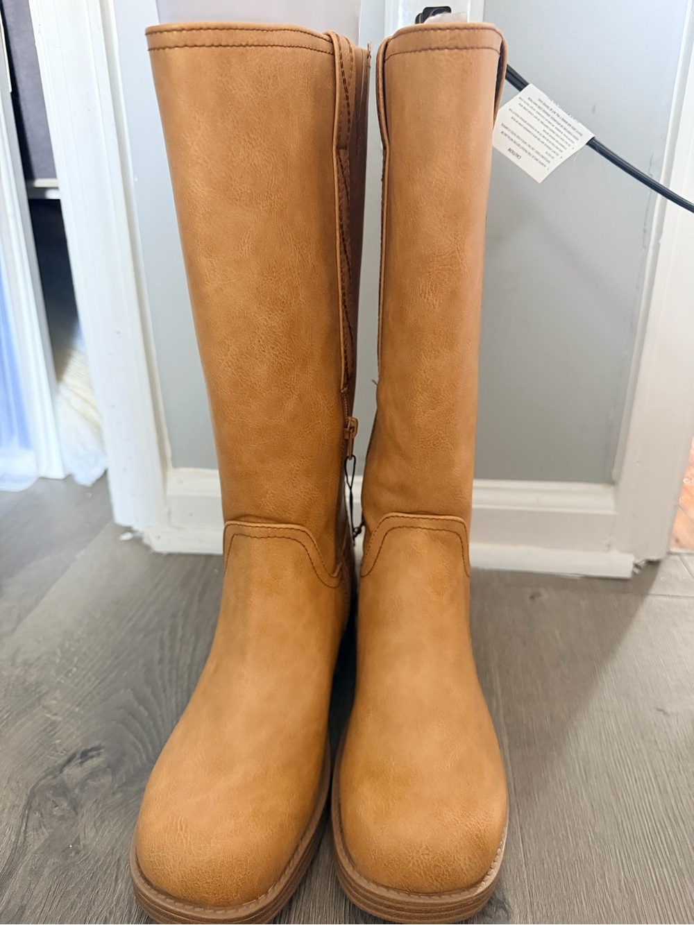 Women’s Tall Tan Riding Boots | Size 10 - Picture 2 of 7